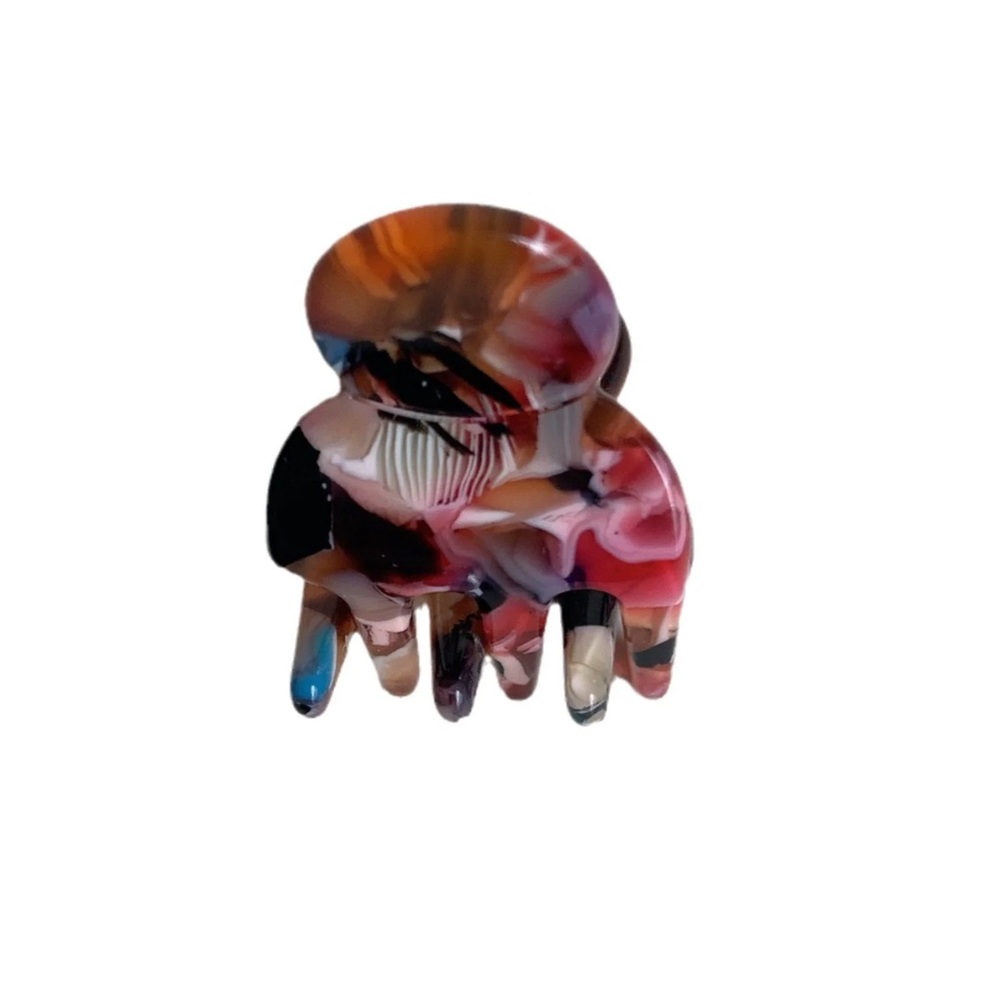 Multi-Color Mini Hair Claw - Picture 3 of 9